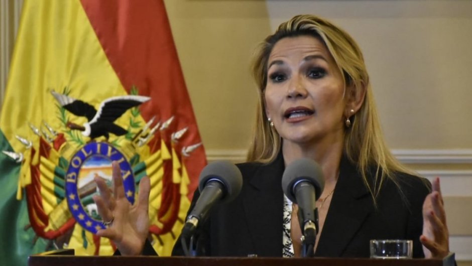 Jeanine Áñez, expresidenta de Bolivia. (Foto: Opinión). 